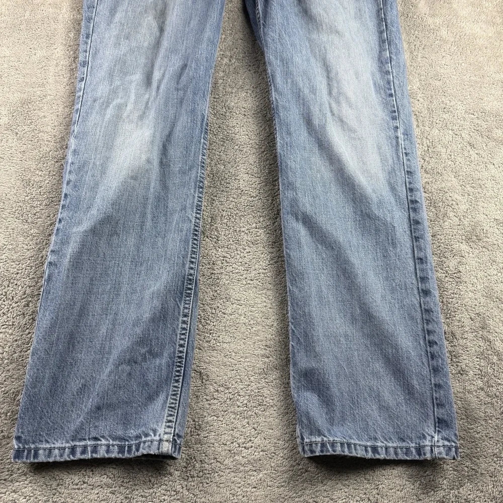 Levis 514 Straight Leg Jeans Mens 38x32 Blue Medium Wash Mid‎ Rise